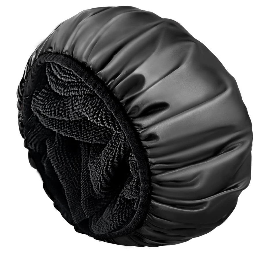 Ozoffer Shower Cap Satin with Microfiber Lining 32cm Diameter