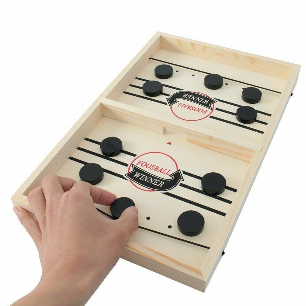 Ozoffer Sling Puck Game Paced SlingPuck Winner Board Family Games Toys Game Funny