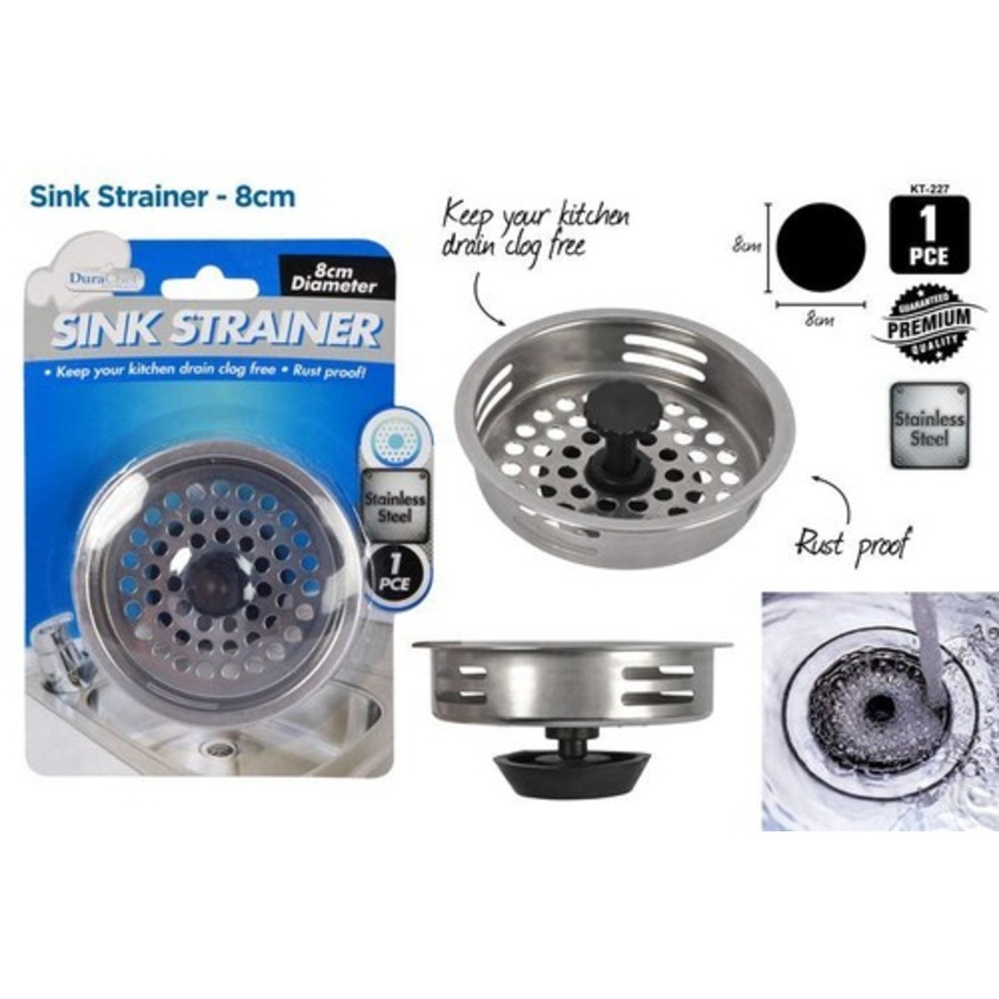 Ozoffer Stainless Steel Kitchen Sink Strainer Kitchen Sink Stopper