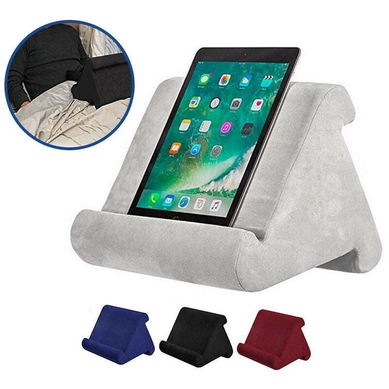 Ozoffer Tablet Pillow Stands For iPad Book Reader Holder Rest Laps Reading Cushion AU