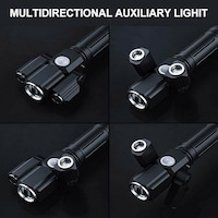 Ozoffer Torch Front & Rear Set Bike Bicycle Mountain LED Lights Rechargeable Lamp USB AU