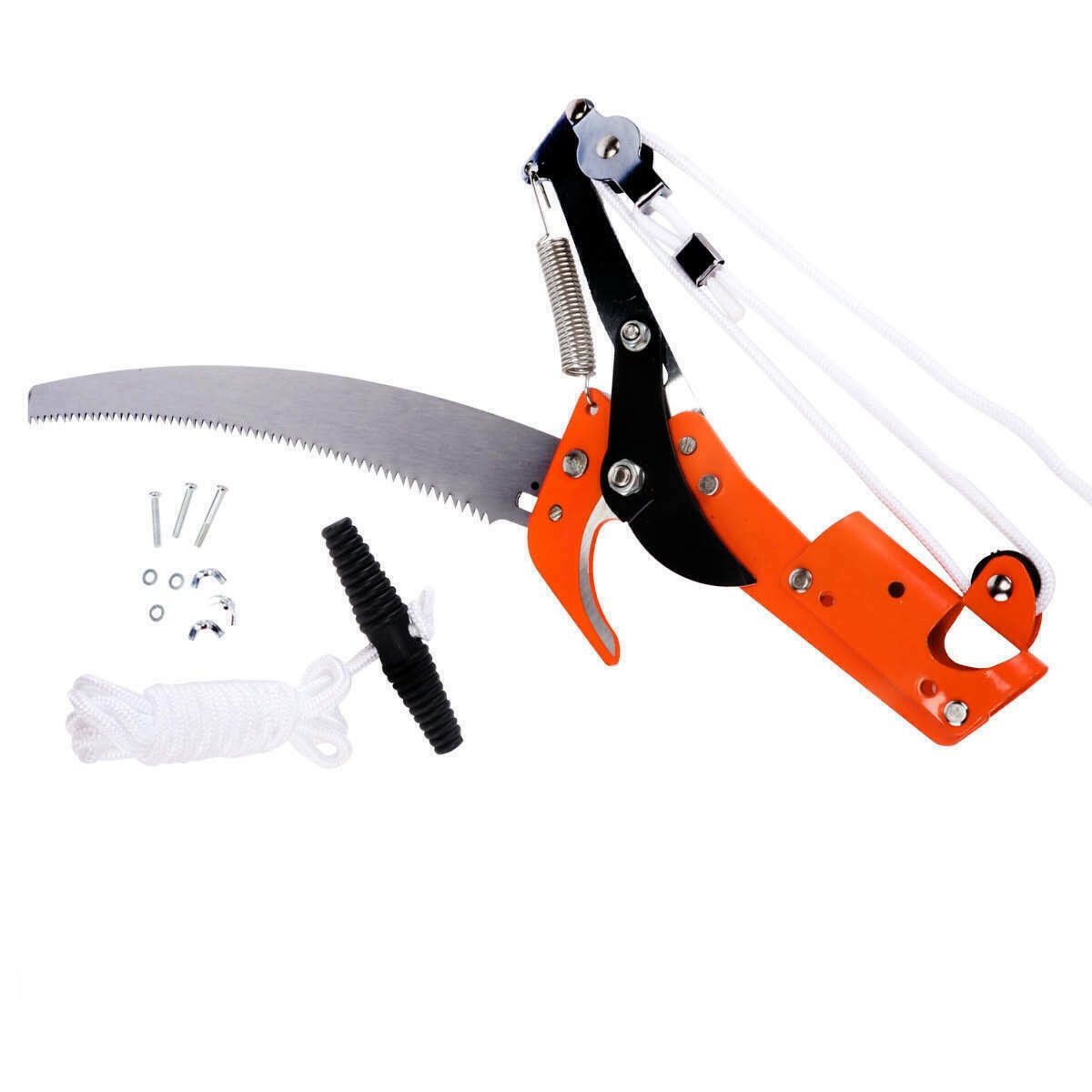 Ozoffer Tree Pruner With Saw Cutter 2in1 Function 30cm Length 4m Rope