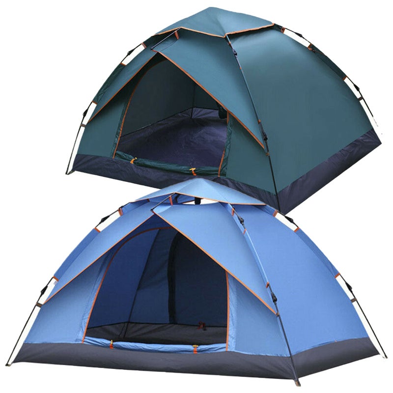 Ozoffer Waterproof Automatic Quick Open Camping Outdoor Tent UV Protection 3-4 Persons