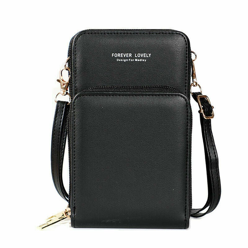 Ozoffer Women Crossbody RFID Phone Purse Touch Screen Bag Blocking Wallet Shoulder Strap