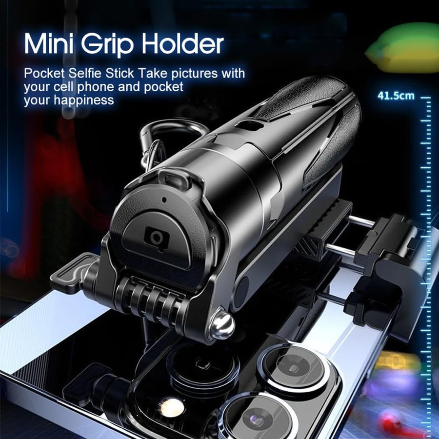 P15 Mini Selfie Stick Tripod Phone Stand with Wireless Bluetooth Portable