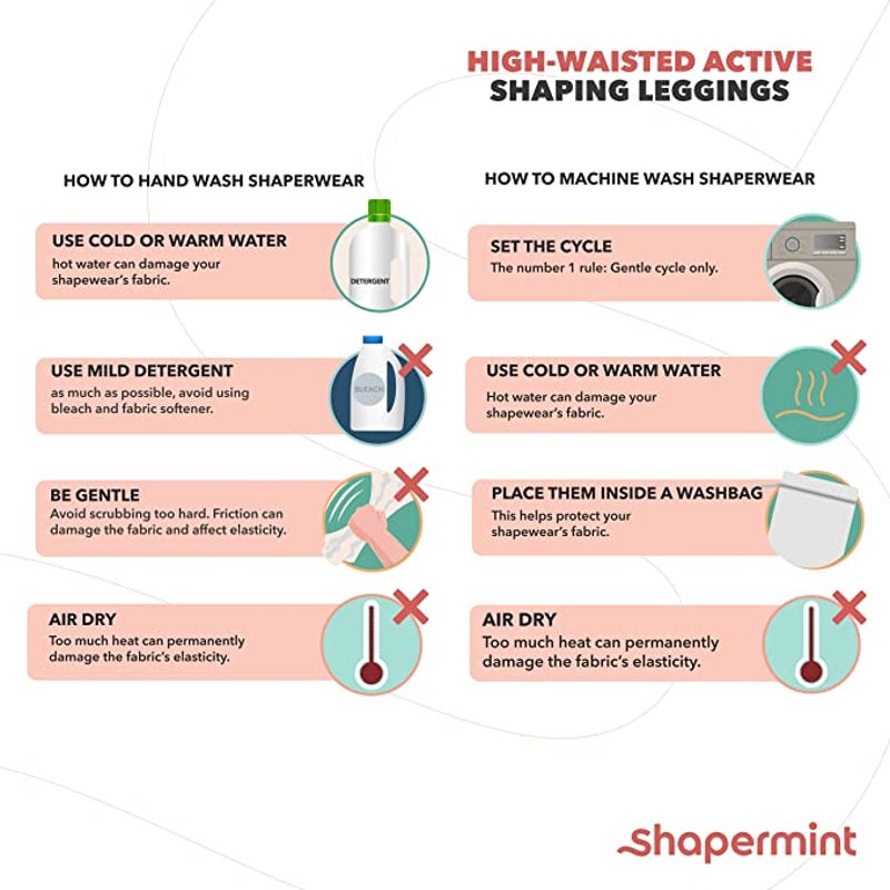 Shapermint Empetua® High-Waisted Active Shaping Leggings (Black)