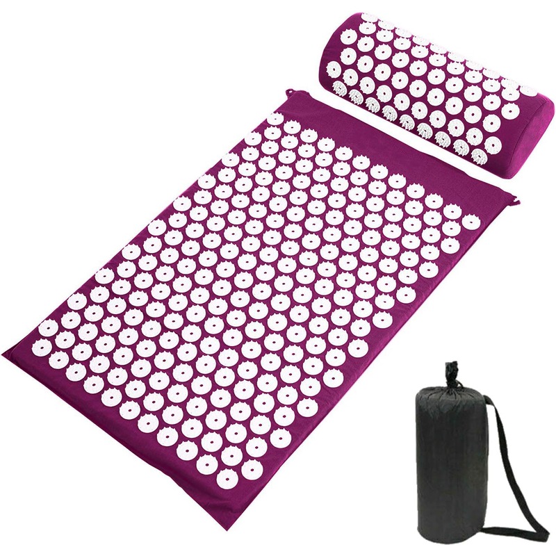 Buy Ozoffer Yoga Massage Acupressure Mat Shakti With Pillow for