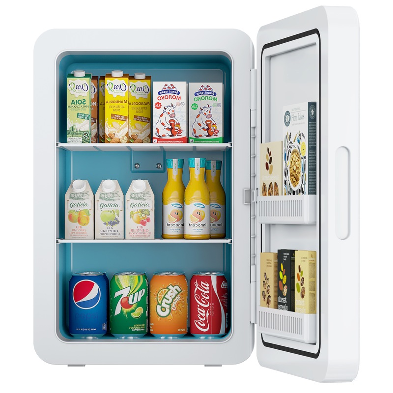 22L AC/DC Portable Fridge Mini Refrigerator Hot and Cold Usage For Car