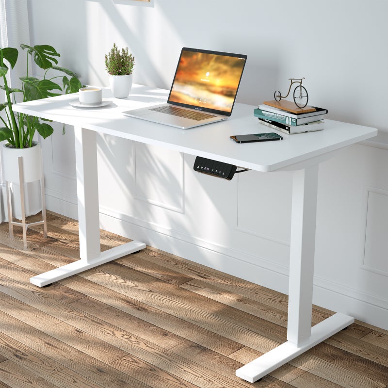 Buy Adjustable Height Electric Standing Desk frame, Ergonomic Stand Up