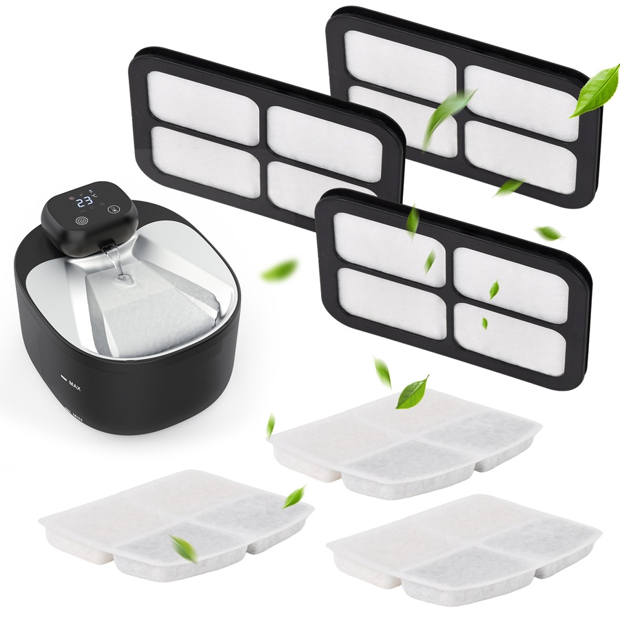 Advwin 3 Pack Pet Water Fountain Filter Replacement