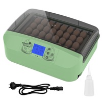 Advwin 32 Egg Incubator Automatic Turning Digital Chicken Eggs Hatcher