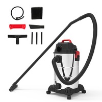 Advwin 4 in 1 Wet and Dry Vacuum Cleaner 30L 2000W Blower with high-Energy Filter System for Pet Hair Dust Liquid