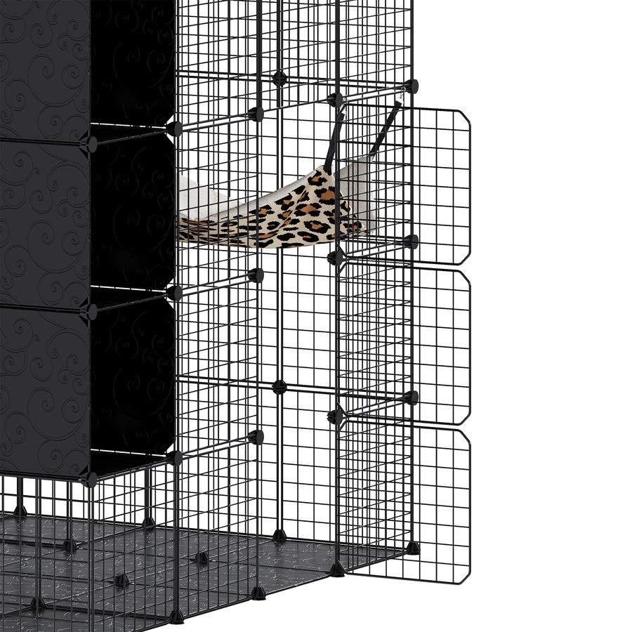 Advwin 4 Tier Large Cat Cage Enclosure Crate DIY Cat Villa
