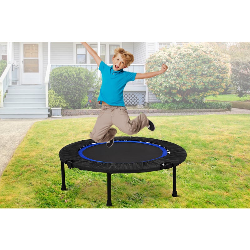 ADVWIN 40-inch Mini Trampoline Stable Exercise Rebounder for Adult and ...