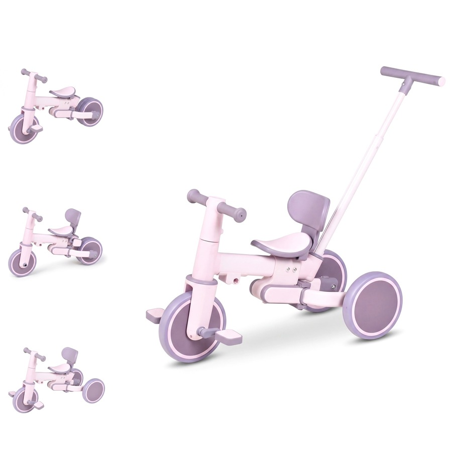 Buy Advwin 5-in-1 Toddler Tricycle with Push Handle Baby Balance Bike ...