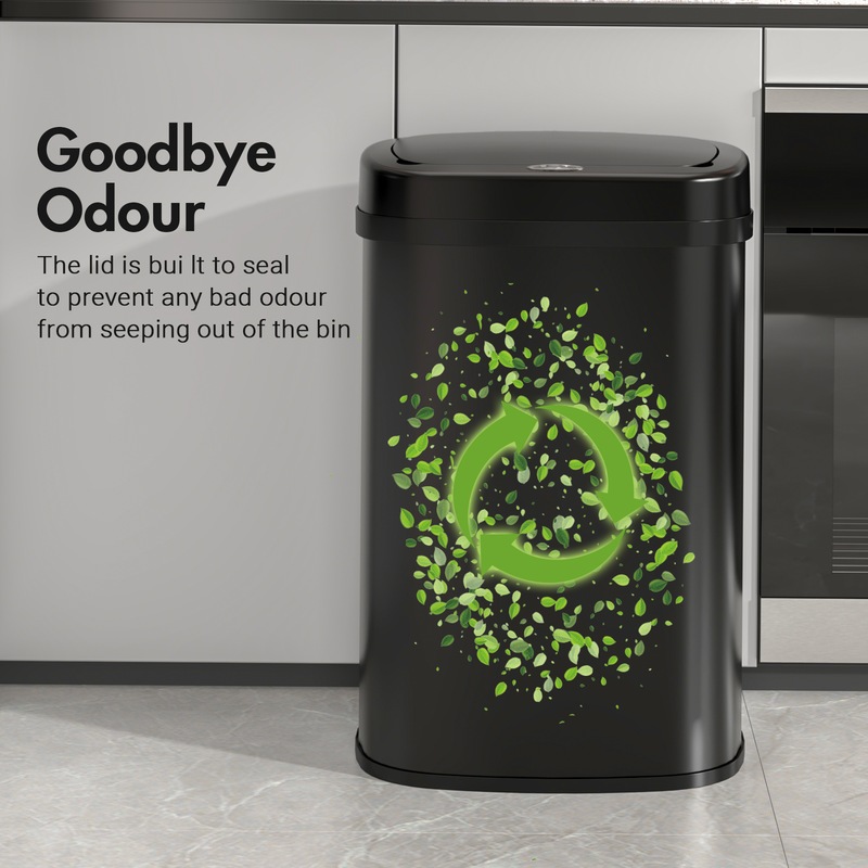 Buy Advwin 50L Motion Sensor Bin Automatic Rubbish Bins Smart Kitchen