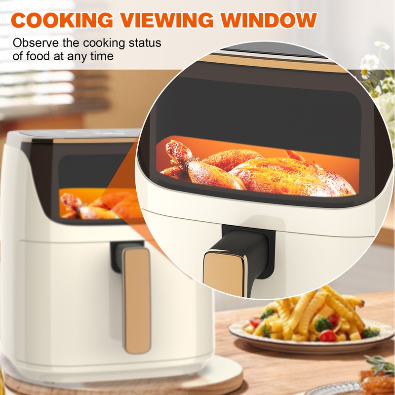 Buy Advwin 8L Digital XXL Air Fryer, OilLess Air Fryer, 8 Presets