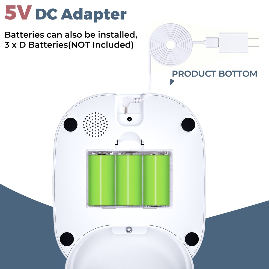 Advwin Automatic Pet Feeder 5G Wifi Auto Pet Feeder Cat Dog Feeder Smart Food Dispenser With App Control
