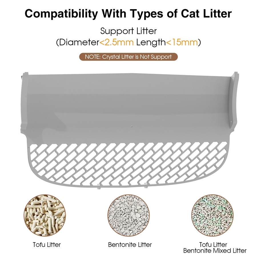 Advwin Automatic Self-Cleaning Cat Litter Box with WiFi App Control/Odor-Removal 65L Extra Large Smart Cat Litter Box