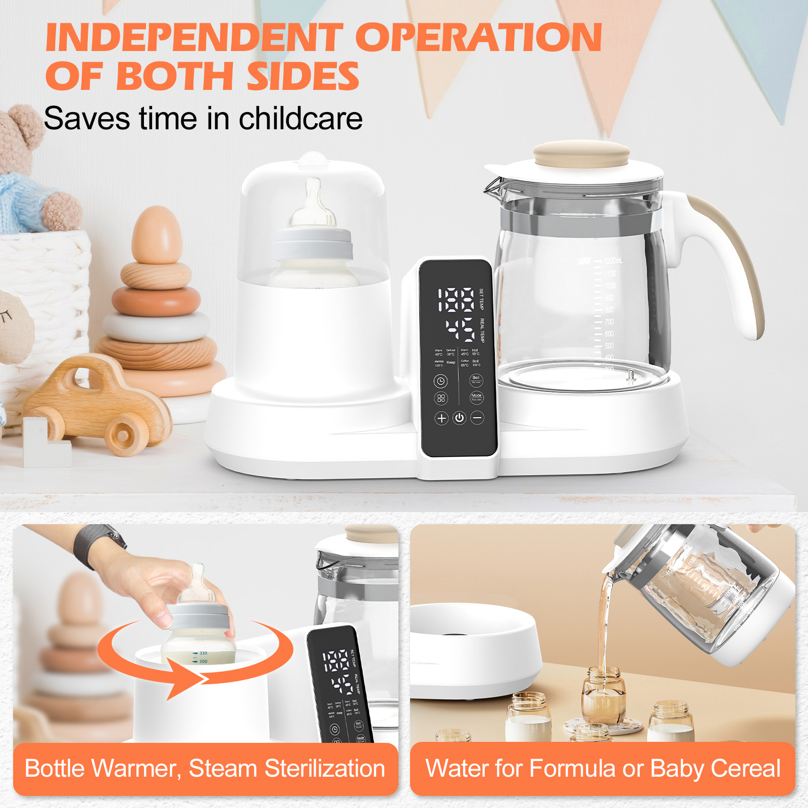 Fashion electric baby bottle maker