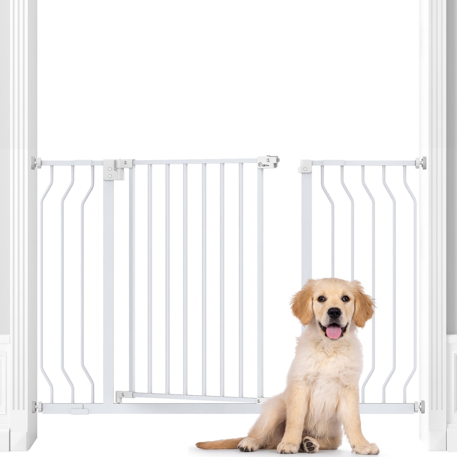 Advwin Pet Security Gate Adjustable Width 75-123cm