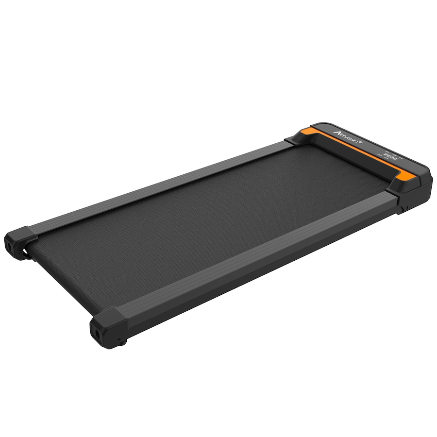 Advwin Walking Pad Electric Treadmill, Under Desk Treadmill for Home with LED Display, Compact & Low Noise & Portable, Black