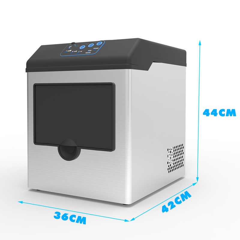 Buy Advwin 2in1 Ice Cube Maker Water Dispenser, Countertop Ice Maker