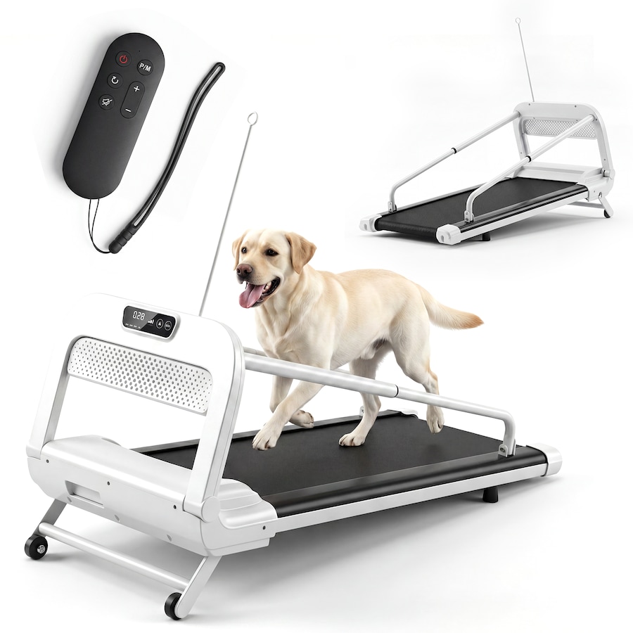 Advwin Dog Treadmill with Adjustable Speed and Incline Max Load 120kg