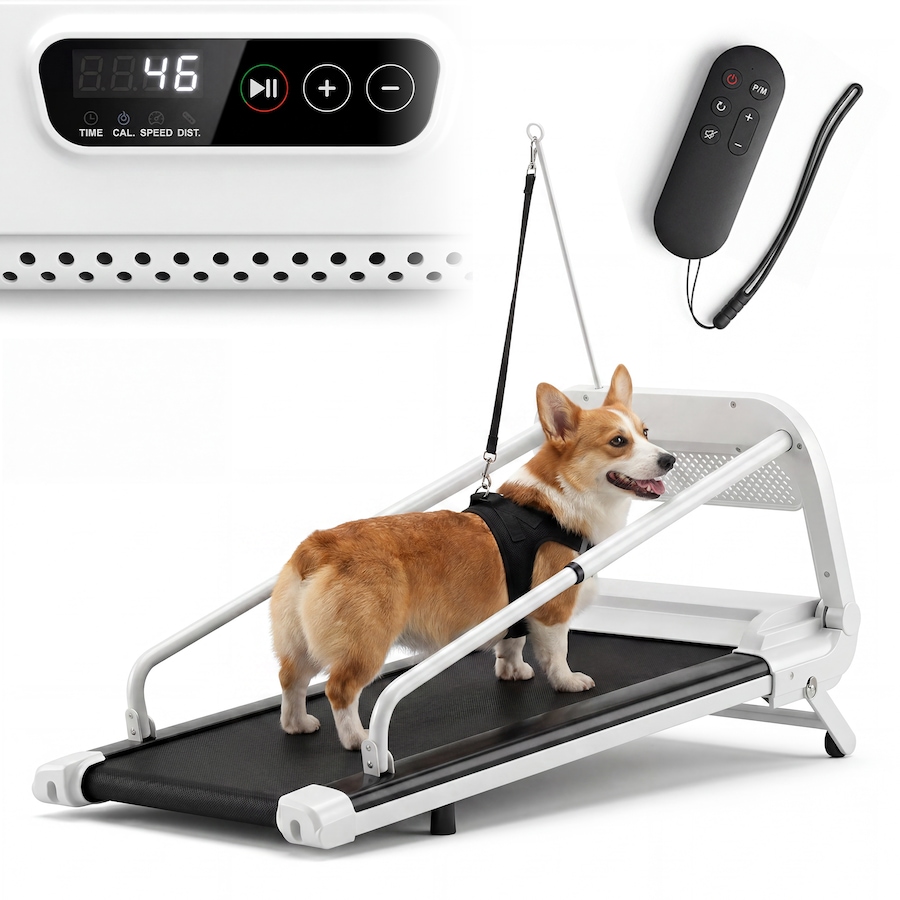 Advwin Dog Treadmill with Adjustable Speed and Incline Max Load 120kg