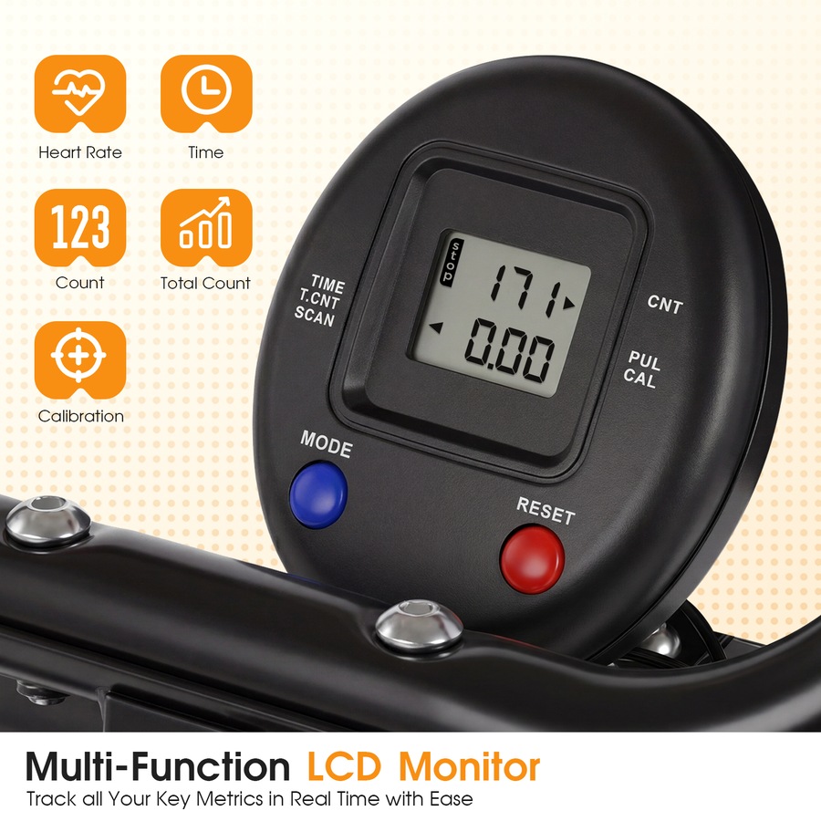 Buy Advwin Foldable Air Walker Exercise Machine, Adjustable Resistance ...