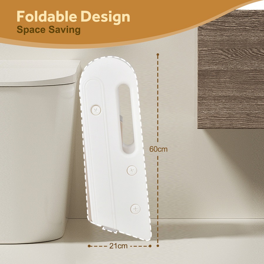 Advwin Foldable Kids Step Stool Toddler Potty Toilet Training Stool Kitchen Standing Tower with Adjustable Pedal