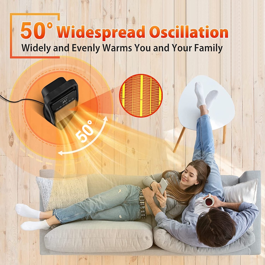 Advwin Remote Buy Advwin Heater 2000W Self-Regulating Ceramic Electric Portable ...