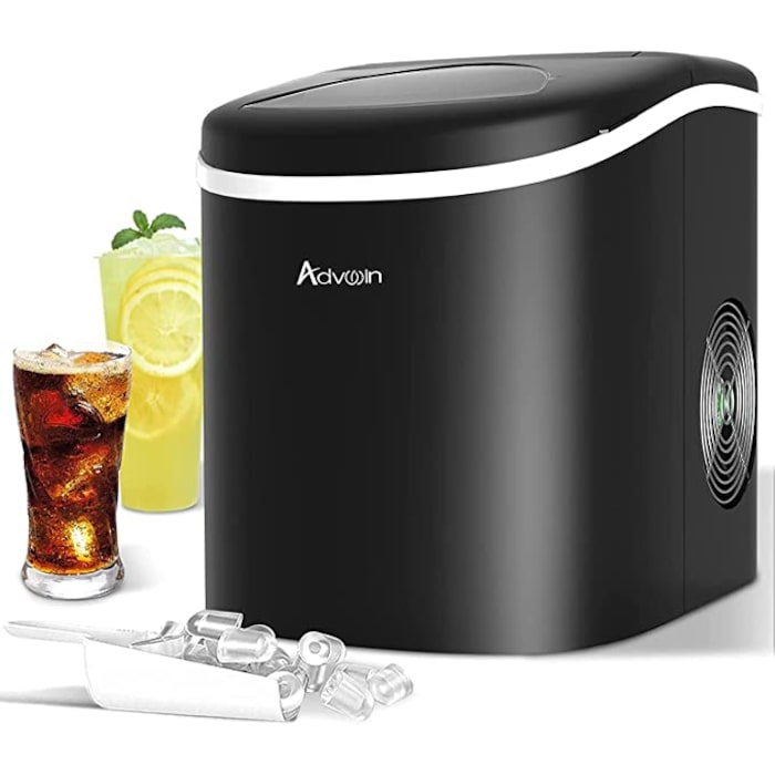 Devanti 2L Portable Ice Maker Commercial Machine Ice Cube Bar