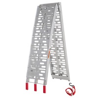 Aluminium Folding Loading Ramp ATV Motorbike Motorcycle Trailer 2.3m 340KG Capacity