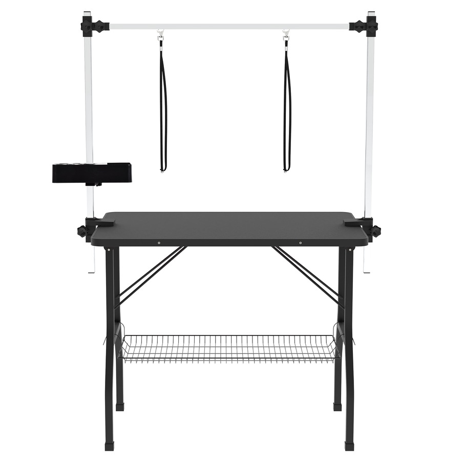 Advwin Pet Grooming Table Dog Grooming Station with Tool Storage