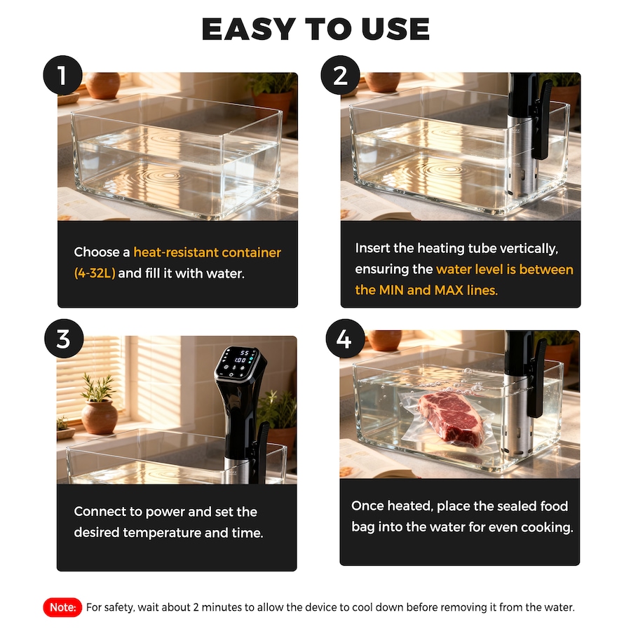 Advwin Remote Buy Advwin Wifi Sous Vide Cooker, Smart Slow Cooker with APP Remote ...
