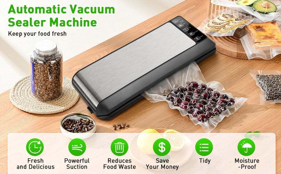 Buy Advwin Vacuum Sealer Machine Automatic Sealing Food Saver Machine