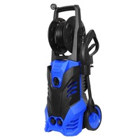 ADVWIN 3900Psi Electric Pressure Washer, 2500W High Power Washer Adjustable Spray Gun (10m High Pressure Hose) Blue