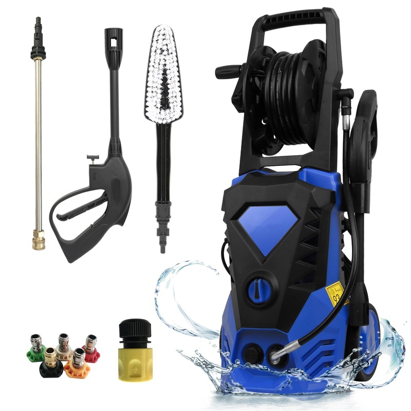 Buy ADVWIN 3900Psi Pressure Washer, 2000W Electric High Power Washer Adjustable Spray Gun (6m