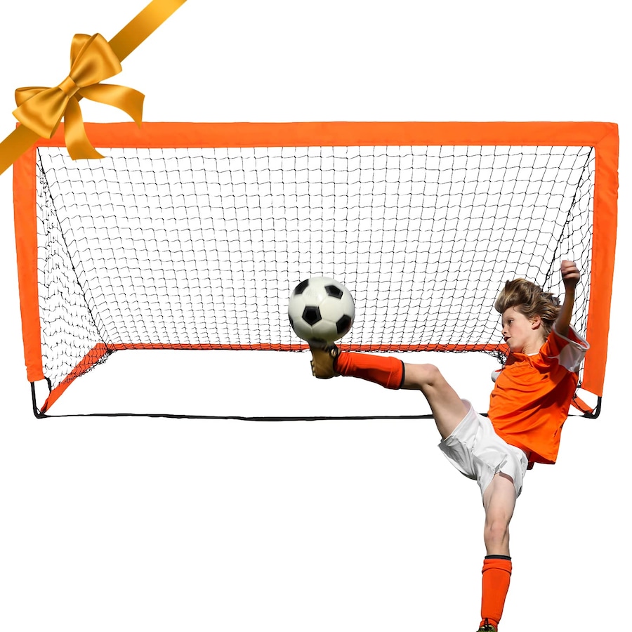 Portable Soccer Goal Quick Set Up football Net for Backyard Games and Training Goals for Kids and Youth Soccer Practice