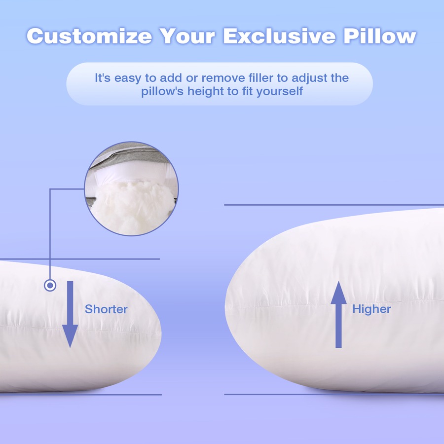 2 in 1 Maternity Pregnancy Pillow Full Body Support Nursing Pillow for Feeding Grey