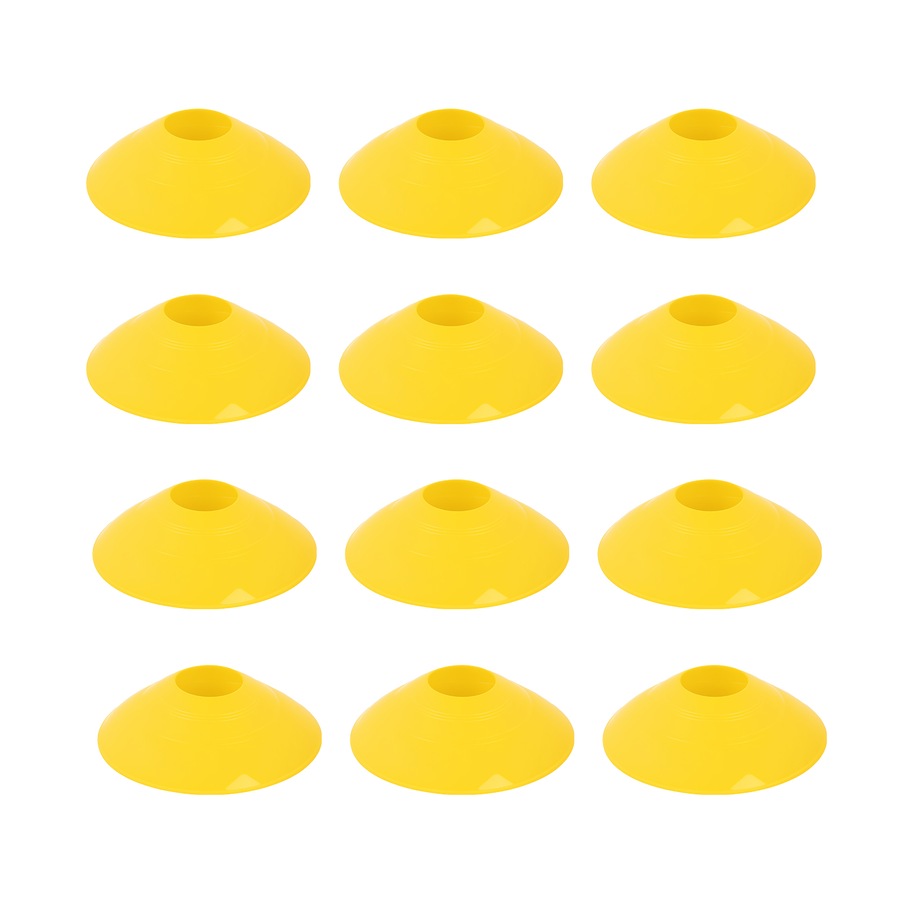 Soccer Training Equipment Set, 6.5ft Speed Agility Poles with Ground Stakes, 6m Agility Ladder, 12 Disc Cones & Jump Rope, Professional Football Speed Training Kit for Kids & Adults