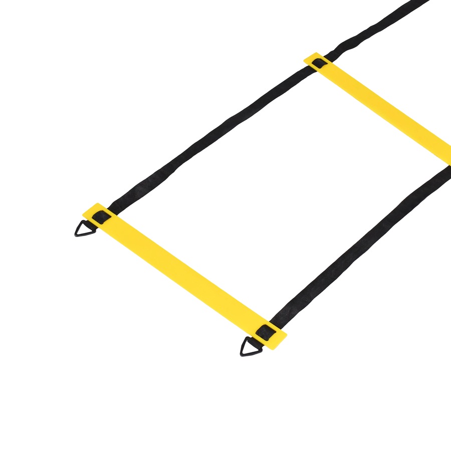 Soccer Training Equipment Set, 6.5ft Speed Agility Poles with Ground Stakes, 6m Agility Ladder, 12 Disc Cones & Jump Rope, Professional Football Speed Training Kit for Kids & Adults