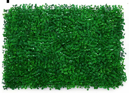 10 Artificial Plant Wall Panels Grass Hedge Fake Vertical Garden