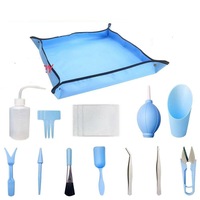 17PCS Mini Garden Hand Tools Transplanting Potting Succulent Plant Tool Set Trim