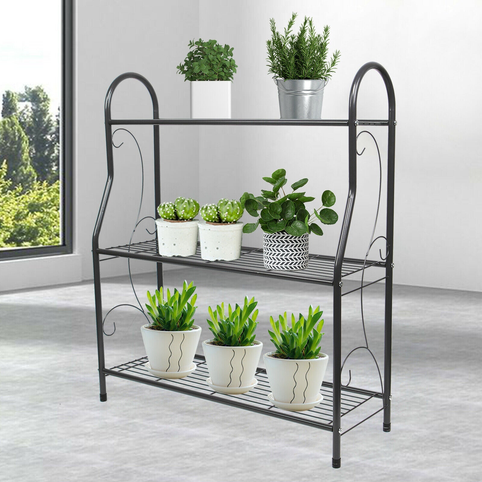 outdoor plant stands