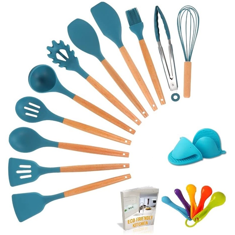 Buy Silicone Kitchen Utensil Set 20 Pieces Kitchen Utensils Set with