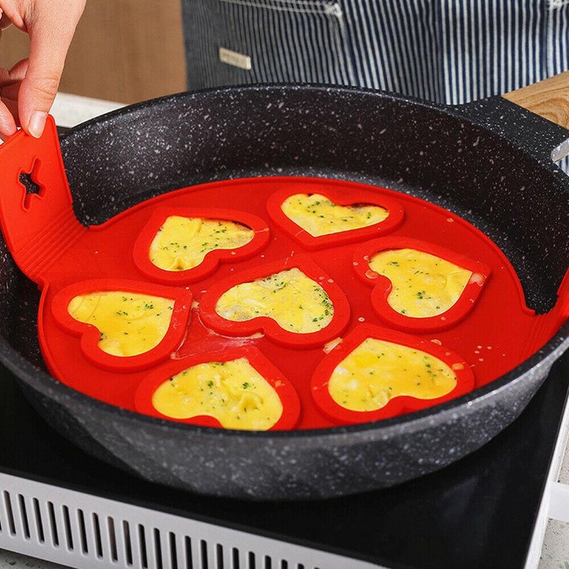 Buy Breakfast Maker Flip Cooker Silicone Non Stick Fantastic Egg Pancake  Omelet - MyDeal