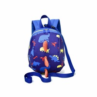 Dinosaur For Kids Cartoon With Strap Backpack Toddler Safety Harness Bag Reins