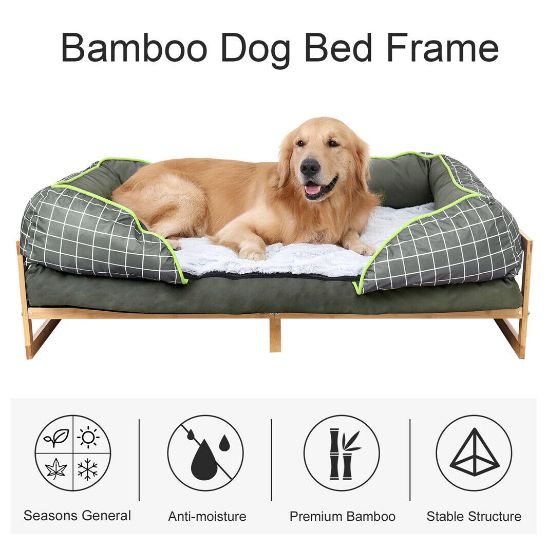 Extra large elevated dog bed sale